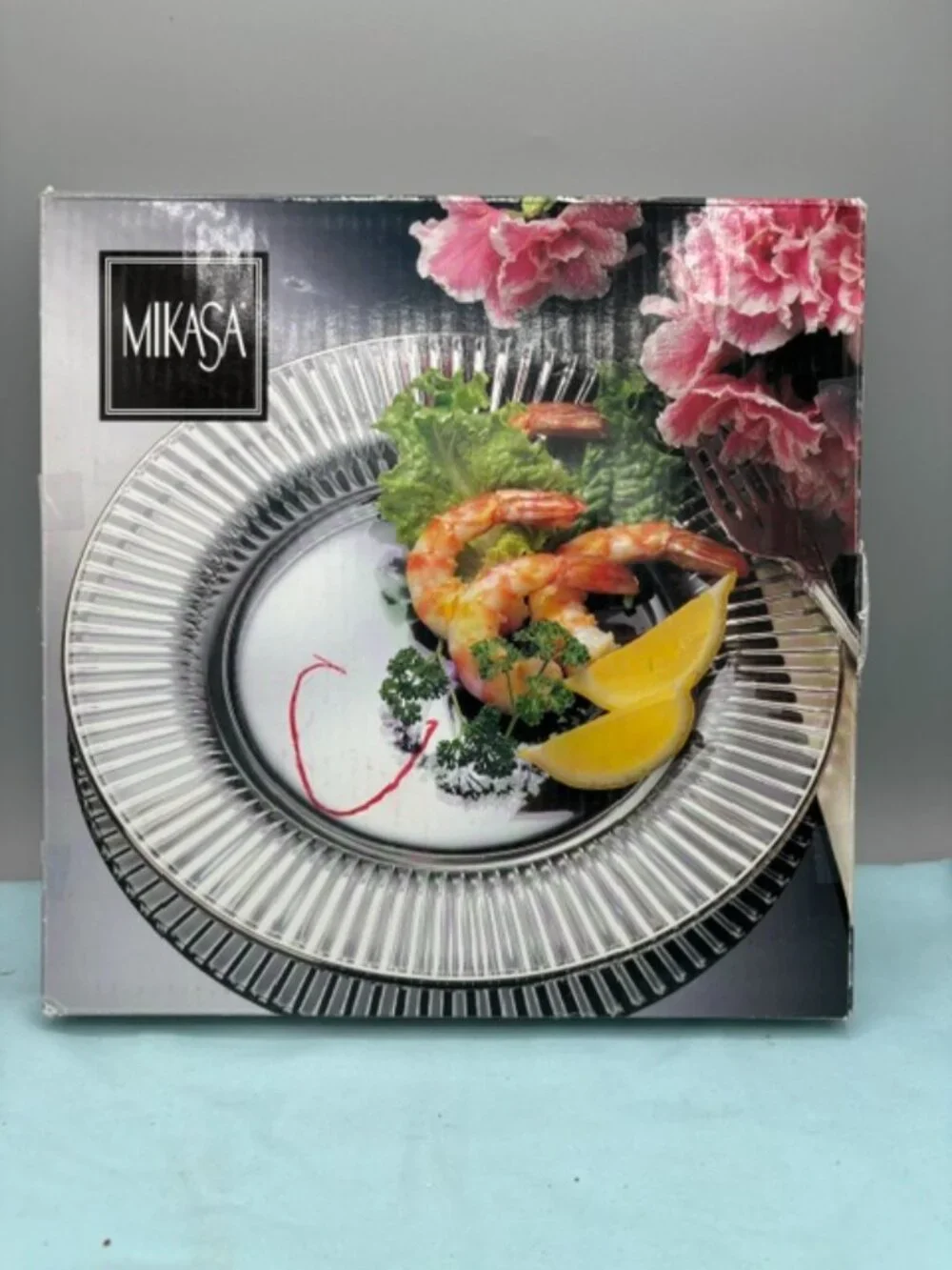 Mikasa Diamond Fire Salad 10.5